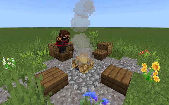 Better campfire smoke