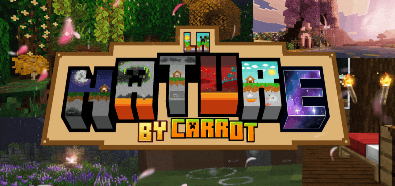 Floating leaves on water